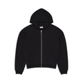 600 GSM 'Black' Zip-Up Hoodie