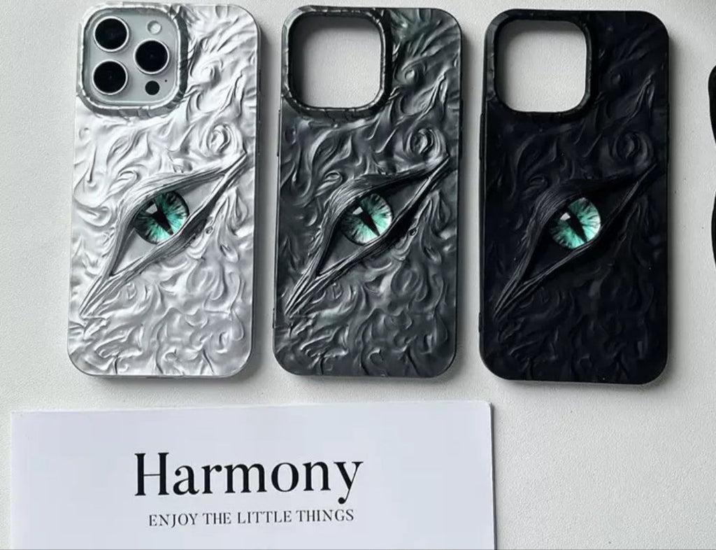 Dragon Eye Devil Mystical Shining ShineFlow Phone Case