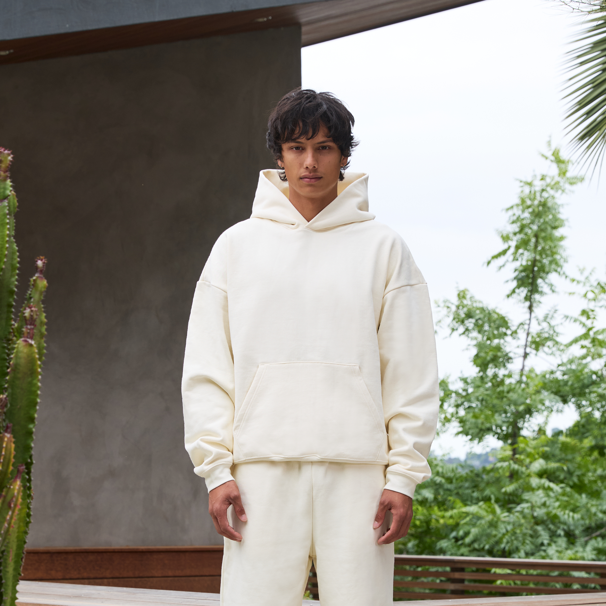 600 GSM 'Banana Milk' Core Hoodie