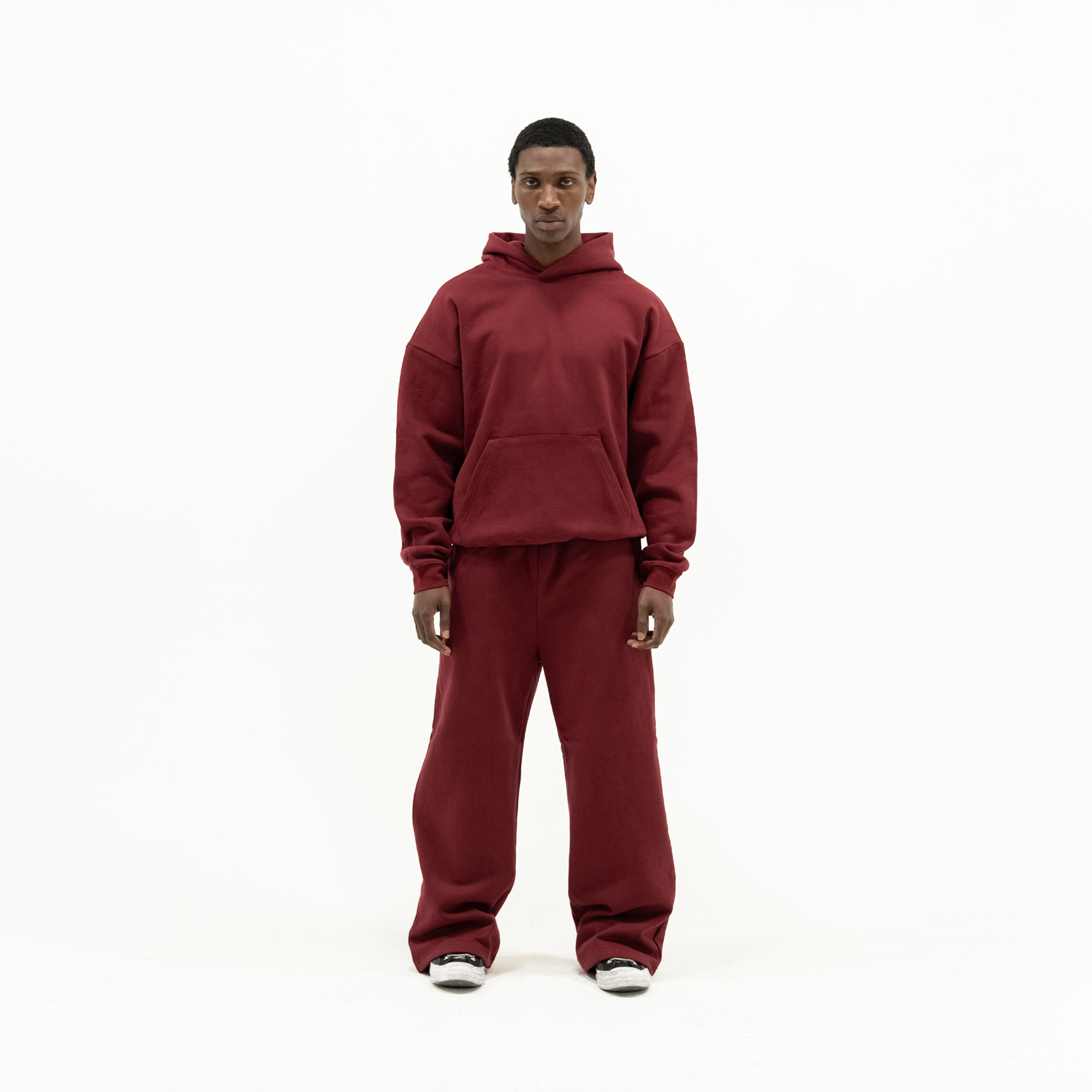 600 GSM 'Cabernet' Core Hoodie