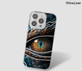 Dragon's Amber Eye Shining Phone Case Cover