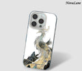 Golden Tail Phoenix Fantasy Magical Creature ShineFlow Phone Case Cover